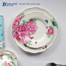 royal porcelain dinner plates ceramic dinner set bone china high quality tableware for gift